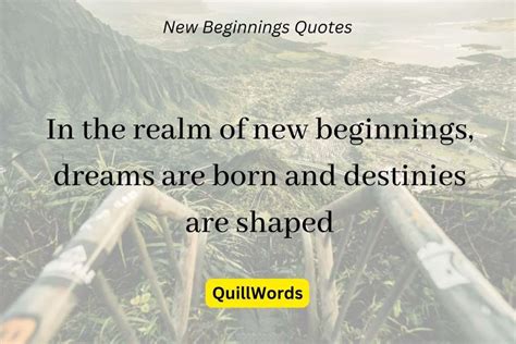 Wishes for New Beginnings & Fresh Starts