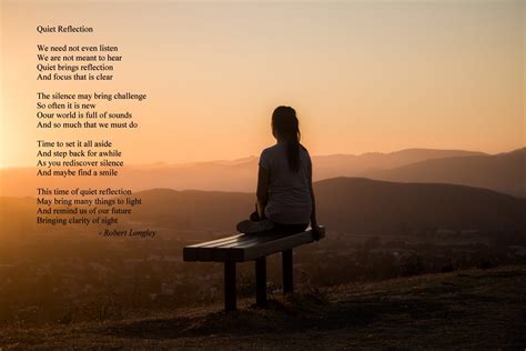 Wishes for Quiet Reflection and Solitude