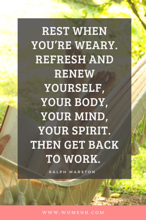 Wishes for Rest and Renewal