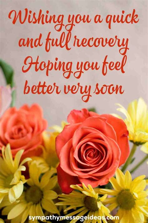 Wishes for Speedy & Complete Recovery