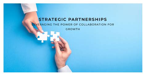 Wishes for Strong Partnerships and Collaborations