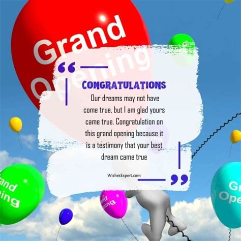 Wishes for the Grand Dreamers