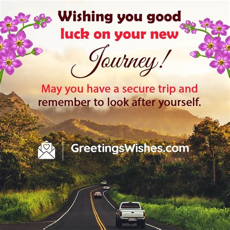 Wishes for the Journey Ahead