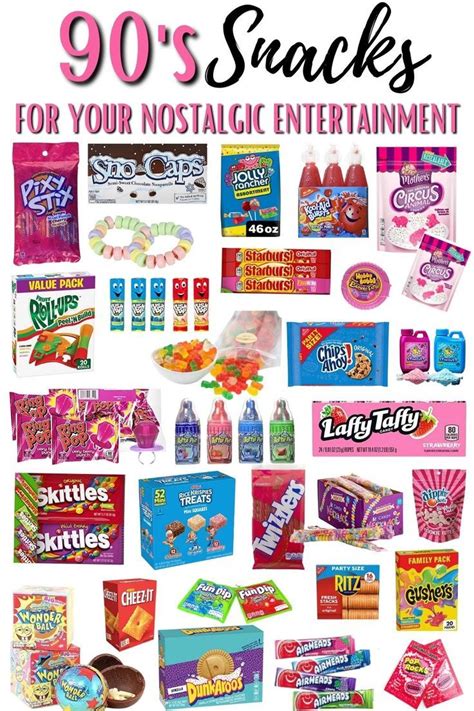Wishes for the Perfect '90s Throwback Snack Board