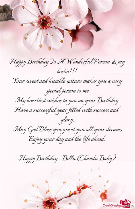 Wishes for the Wonderful Person You'll Become