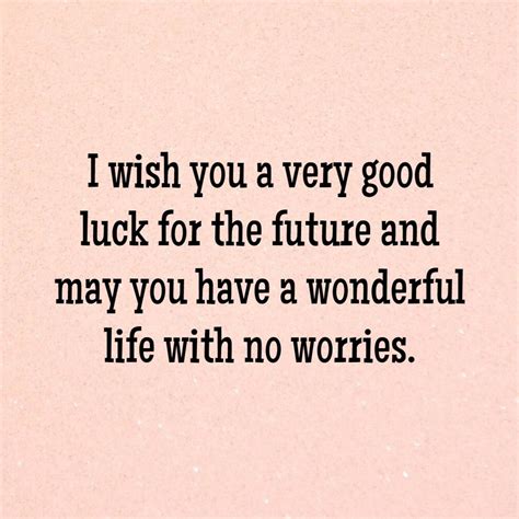 Wishes for Their Future Happiness