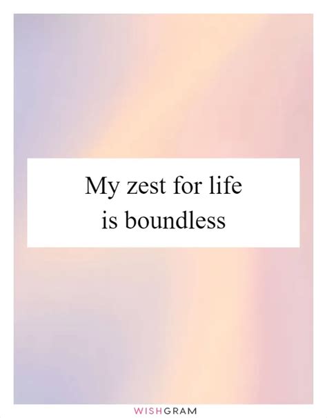 Wishes for Vitality and Zest for Life