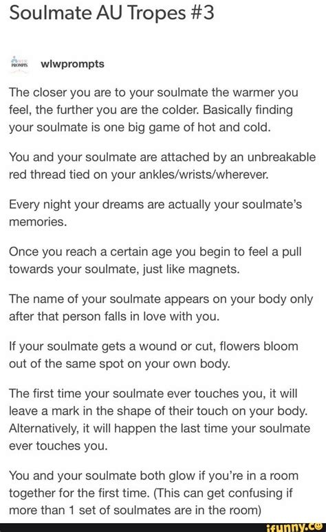 Wishes for Your Fated One (The Soulmate Trope)