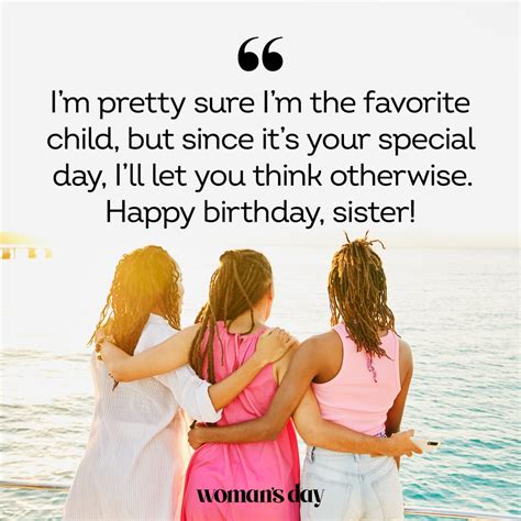 Wishes for Your Favorite Sister (or Sister-Friend)