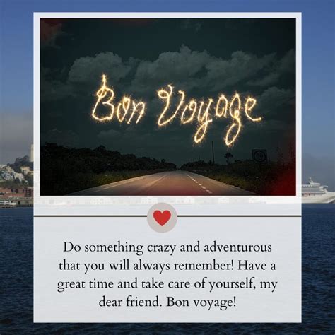 Wishes for Your Future Voyage