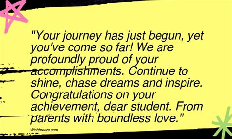 Wishes from a Young Student (or Parent on Their Behalf)