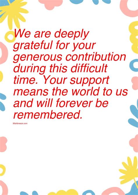 Wishes Highlighting Their Specific Contributions