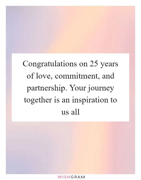 Wishes Honoring Your Partnership as an Inspiration