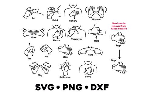 Wishes Inspired by Foundational ASL Signs