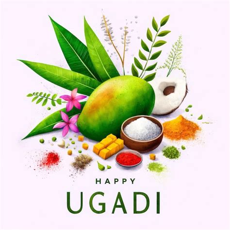 Wishes Inspired by Ugadi Pachadi (ఉగాది పచ్చడి స్ఫూర్తితో శుభాకాంక్షలు)