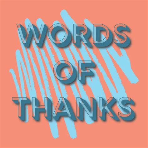 Wishes of Gratitude & Appreciation (Palabras de Agradecimiento)