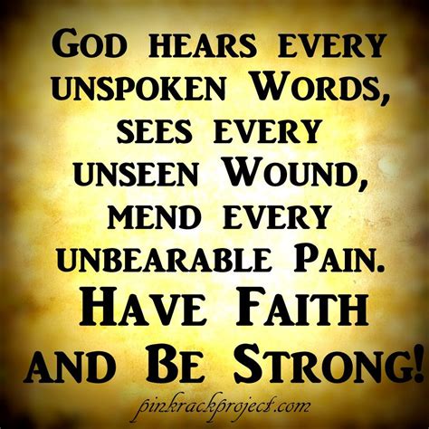 Wishes of Strength and Faith