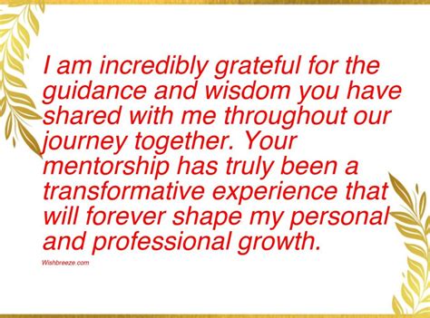 Wishes That Acknowledge Their Leadership & Mentorship