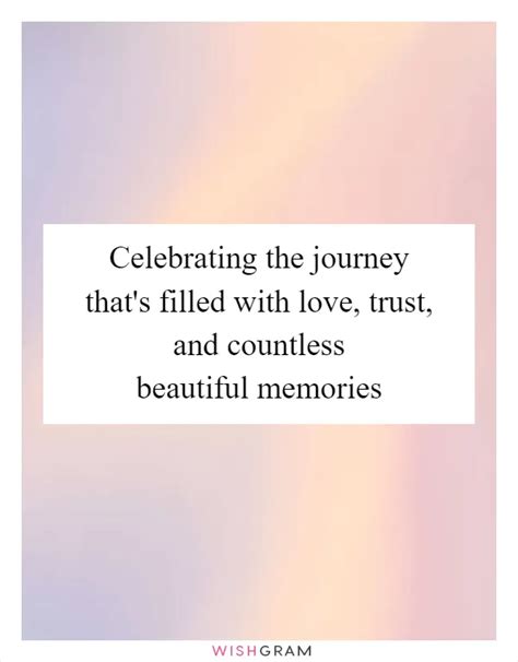 Wishes That Celebrate Our Journey & Shared Memories