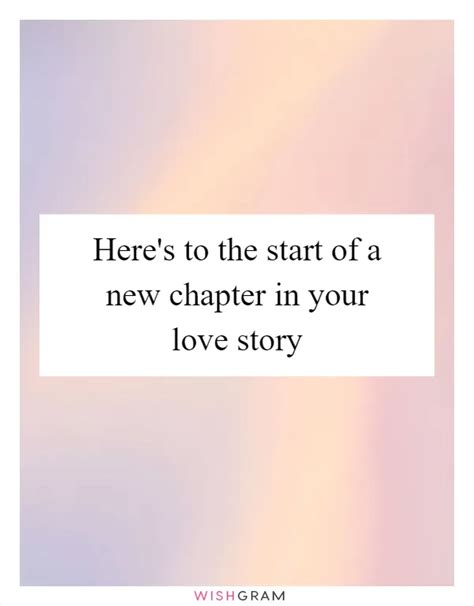 Wishes That Celebrate the First Chapter of Your Love Story