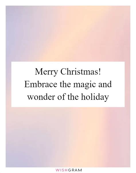 Wishes that Embrace the Holiday Magic
