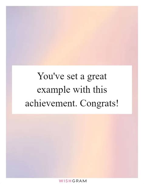 Wishes That Honor the Example You've Set