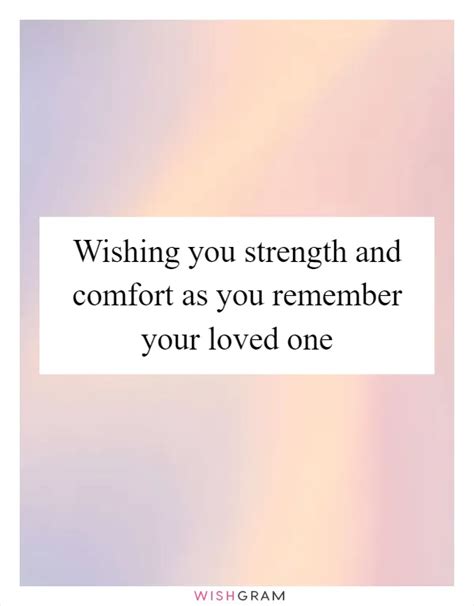 Wishes that Offer Comfort & Strength