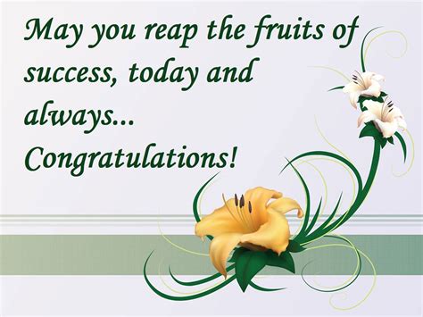 Wishes to Express Formal Congratulations & Best Regards