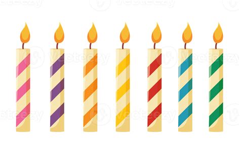Wishes to Pair with Cake & Candles Clip Art
