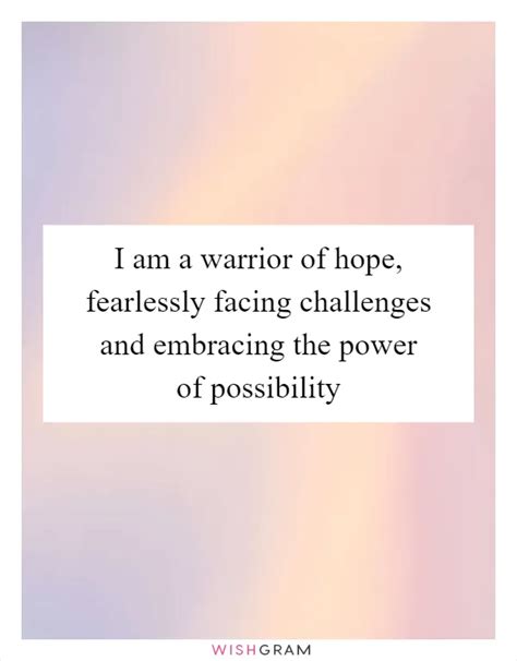 Wishes to Redefine Your Warrior