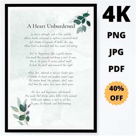Wishes to Unburden the Heart