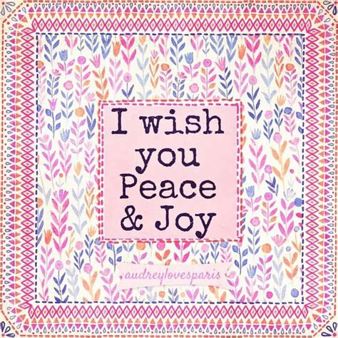Wishing You Peace (From a Distance)