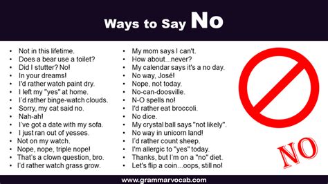 Witty & Sarcastic Ways to Say 'No' to Plans