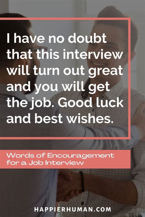 Words of Encouragement & Good Luck
