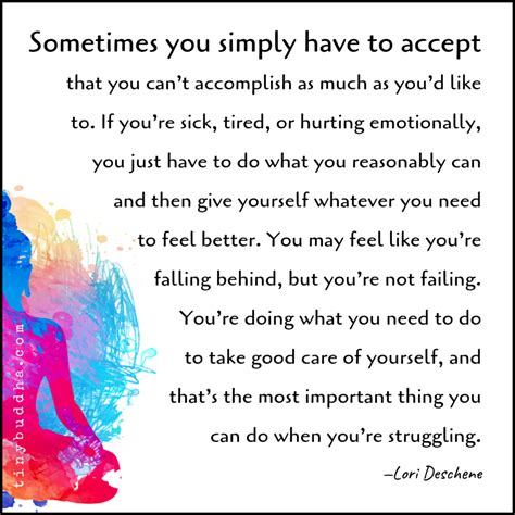 Words of Gentle Permission for When You're Struggling