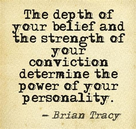 Words of Strength & Personal Conviction