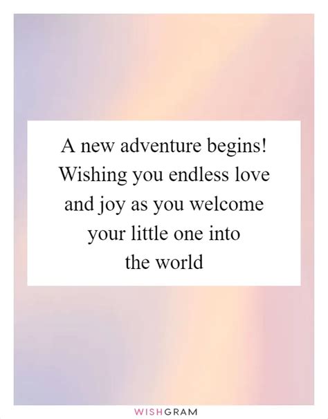 Your Adventure Begins: Inspirational Wishes for His Future
