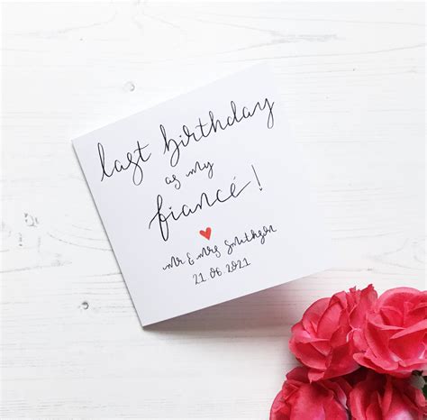 Your Last Birthday as My Fiancé: Marking This Special Milestone