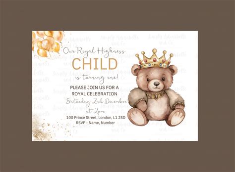Your Royal Highness's Birthday Proclamation
