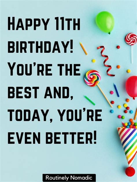 Happy 11th Birthday! 50+ Perfect Wishes for the Awesome Pre-Teen
