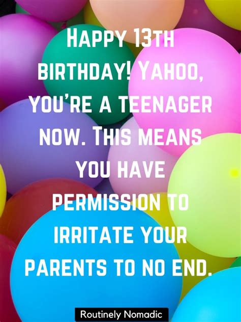 Happy 13th Birthday! 50+ Perfect Wishes for the Official Teenager