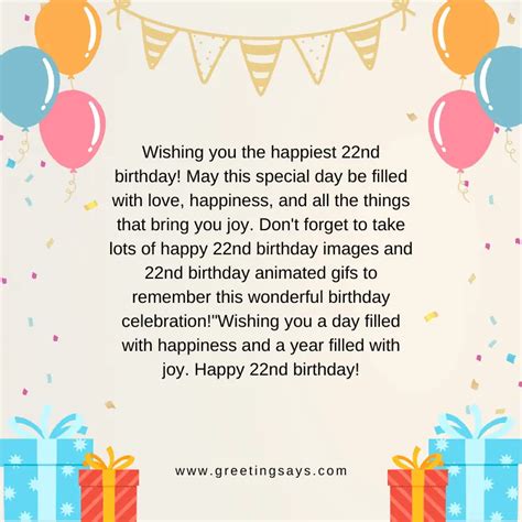 Feeling 22: The Ultimate Guide to Happy 22nd Birthday Wishes