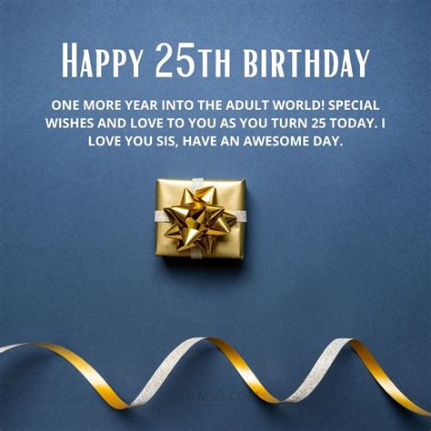 Happy 25th Birthday! 60+ Perfect Wishes for Their Quarter-Century Celebration