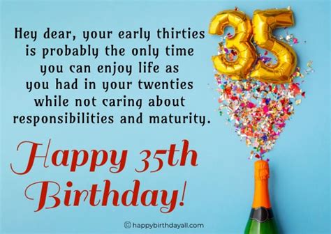 Perfectly Penned: 60+ Happy 35th Birthday Wishes for Everyone in Your Life