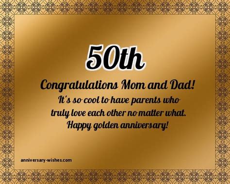 50 Golden Messages: The Ultimate Guide to Happy 50th Anniversary Wishes
