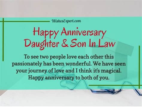 50+ Heartfelt Happy Anniversary Wishes for Your Daughter and Son-in-Law