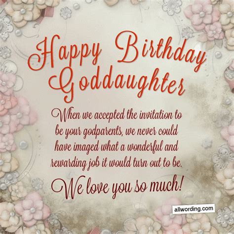 The Ultimate Guide to Happy Birthday Goddaughter Wishes & Messages