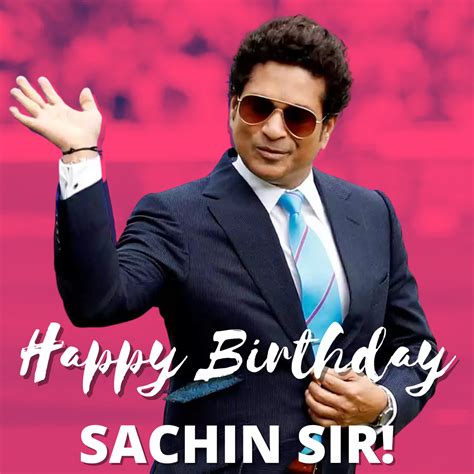 Celebrating a Legend: 50+ Unique Happy Birthday Sachin Wishes