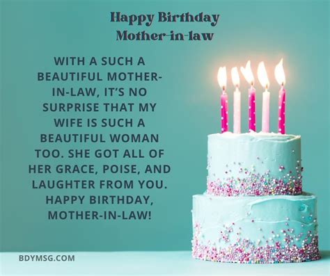 Finding the Perfect Words: 60+ Happy Birthday Wishes for Your Mother-in-Law