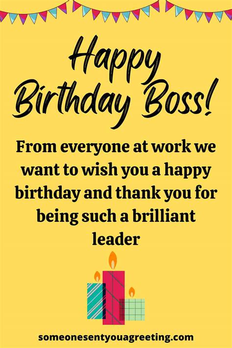 60+ Perfect Happy Birthday Wishes for a Boss (For Every Type of Leader)